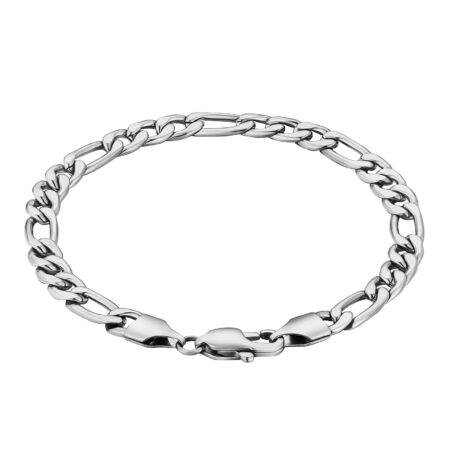 Unisex 925 Sterling Silver Italian Link Bracelet